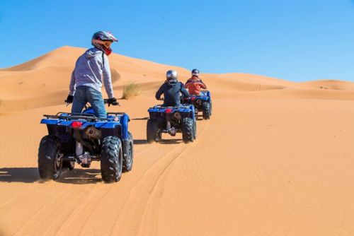 1 Hour Quad Bike Tour → Merzouga Quad Tours - 1 Hour Quad Bike Tour in Erg Chebbi