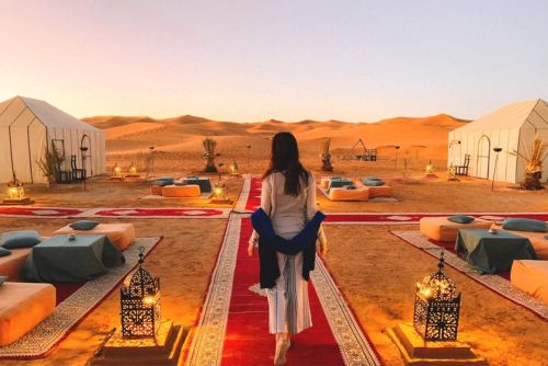 1 Night Luxury Desert Camp Merzouga
