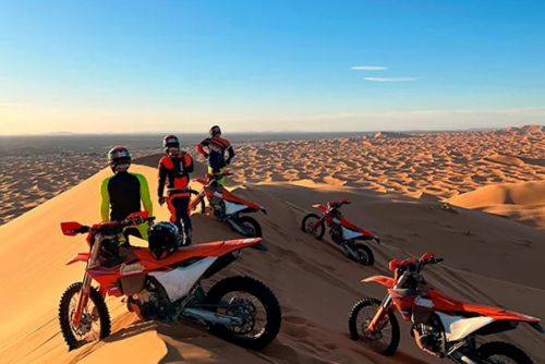2 Day KTM Tour in Merzouga - 2-Day KTM Enduro Tour → Merzouga KTM Tours - 2-Day Sahara Enduro Adventure