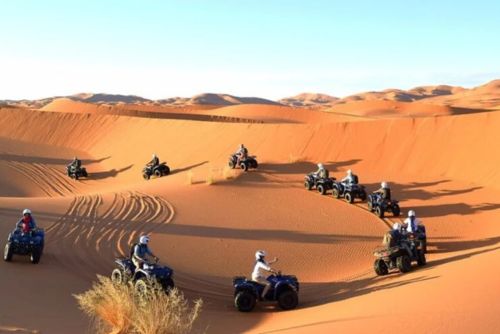2 Hour Quad Bike Tour → Merzouga Quad Tours - 2 Hour Desert Adventure