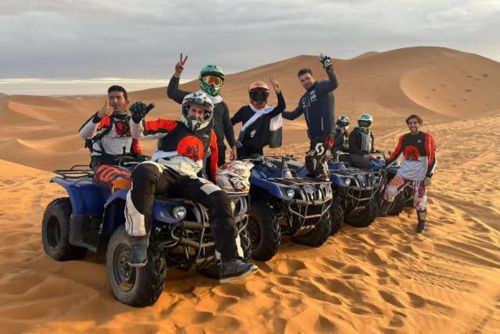 Full-Day Quad Bike Tour → Merzouga Quad Tours - Full-Day Sahara Desert Adventure