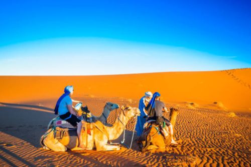 Merzouga Sunrise Camel Ride → Merzouga Camel - Sunrise Camel Ride